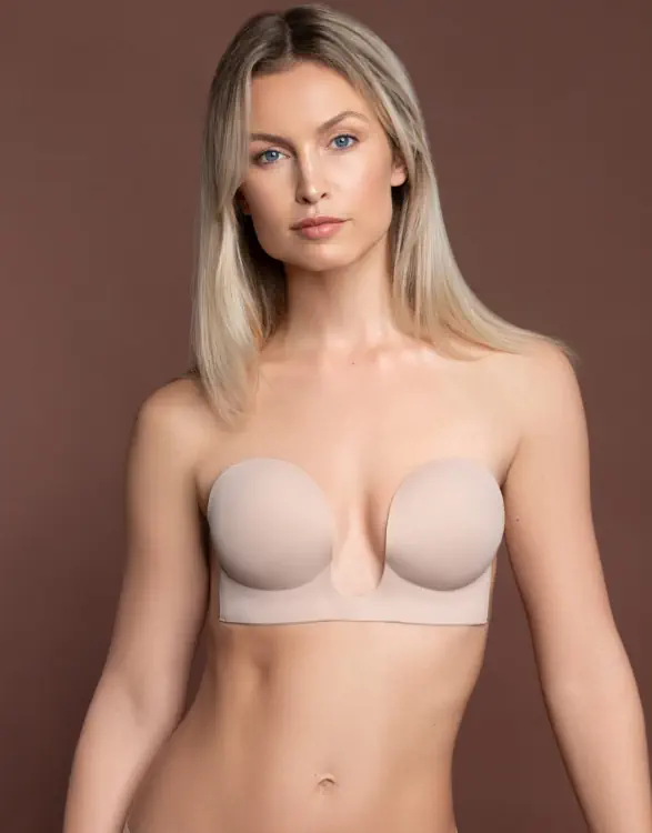 Bye Bra Seamless-U-Style-Bra-Beige-