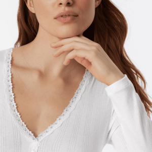 Schiesser Agathe Long sleeve Vest 177656