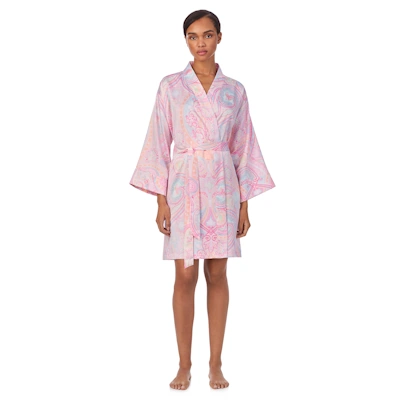 Ralph Lauren Satin Kimono Robe ILN42405