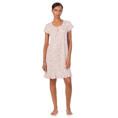 Ralph Lauren Classic Knit Short Nightdress ILN22406
