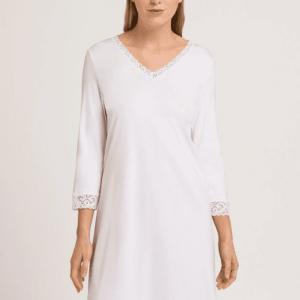 Hanro 3/4 Sleeve Cotton Nightdress 077162