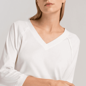 Hanro 3/4 Sleeve Cotton Nightdress 077948