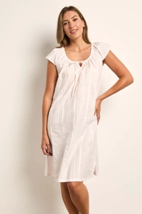 Cottonreal SuperVoile Melon/Cap Sleeve N/Dress CRD6070/EZ