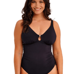 Fantasie Merissa Non Wired Plunge Swimsuit FS505144BLK