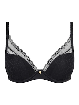 Chantelle Norah Chic Plunge T-Shirt Bra C16MNA Blk