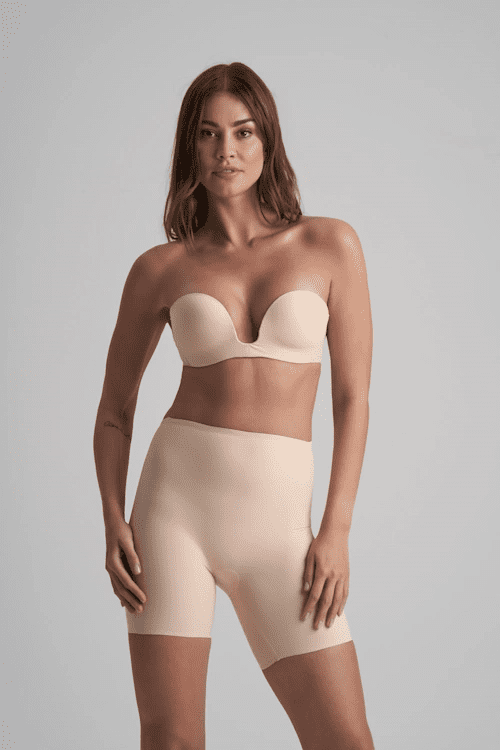 ByeBra Low Back Mid Waist Short 2450