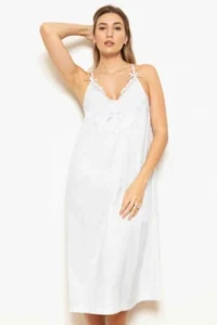 Cottonreal Cai Strappy Nightdress