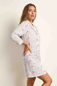 Cottonreal SuperVoile L/Slv Nightdress CRD0105/A