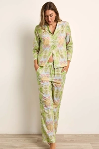 Cottonreal SuperVoile L/Slv PJ Set CRD1375/B