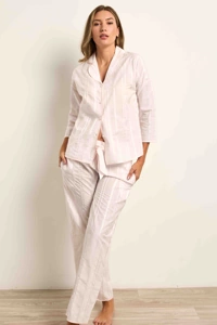 Cottonreal SuperVoile L/Slv Revere PJ Set CRD6070/B